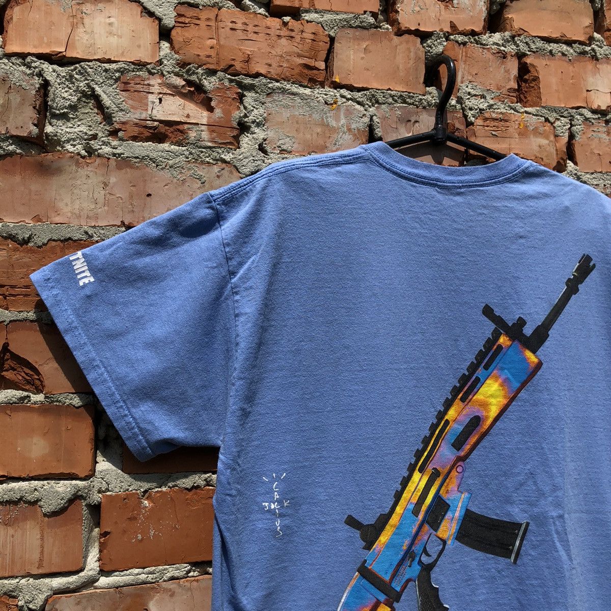 Travis Scott Travis Scott Cactus Jack Fortnite T-Shist Size US M / EU 48-50 / 2 - 9 Thumbnail
