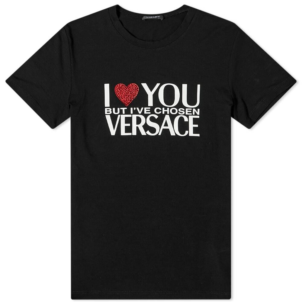 o1y0226 Logo Crewneck T-Shirt in Black