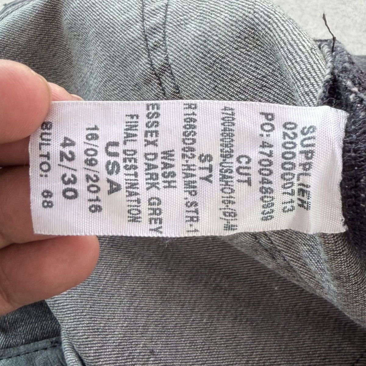 Polo Ralph Lauren Vintage Polo Ralph Lauren (RL) Slim Straight Denim Pant Size US 42 / EU 58 - 18 Thumbnail