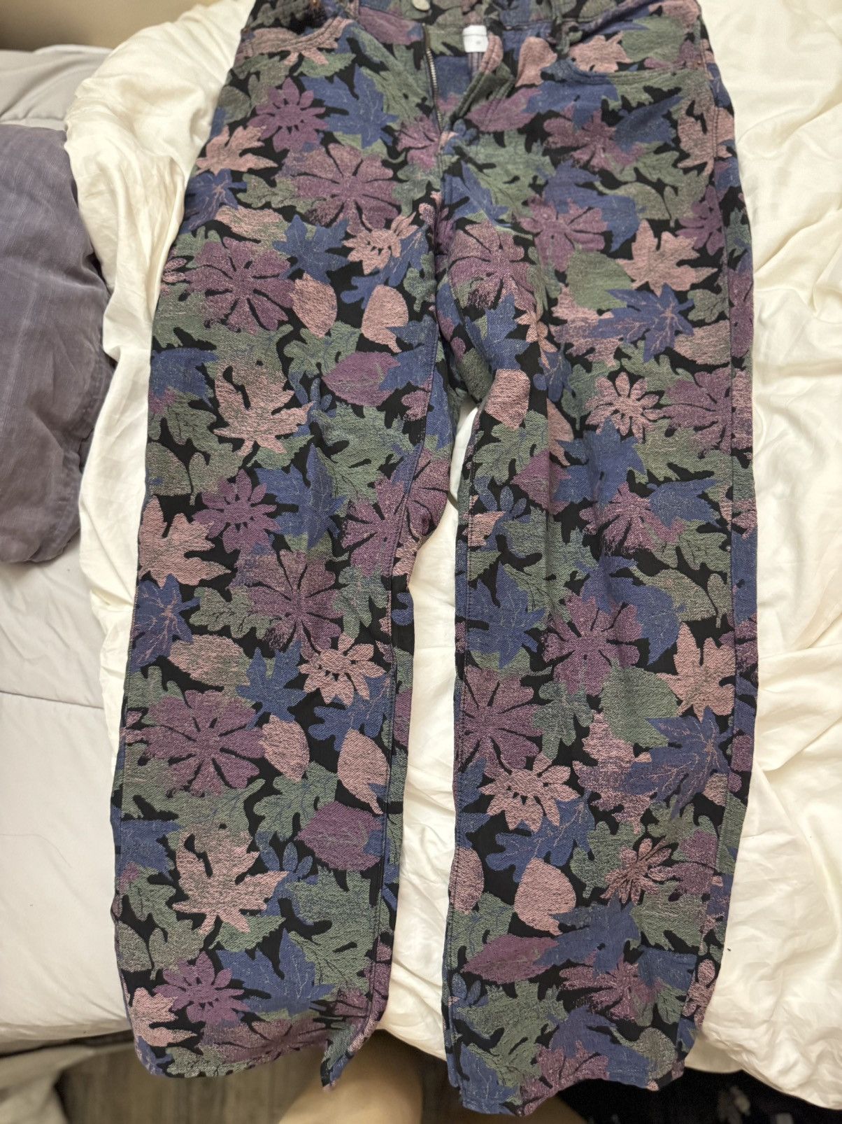 thisisneverthat Thisisneverthat SS24 Flower Jeans Size US 28 / EU 44 - 1 Thumbnail