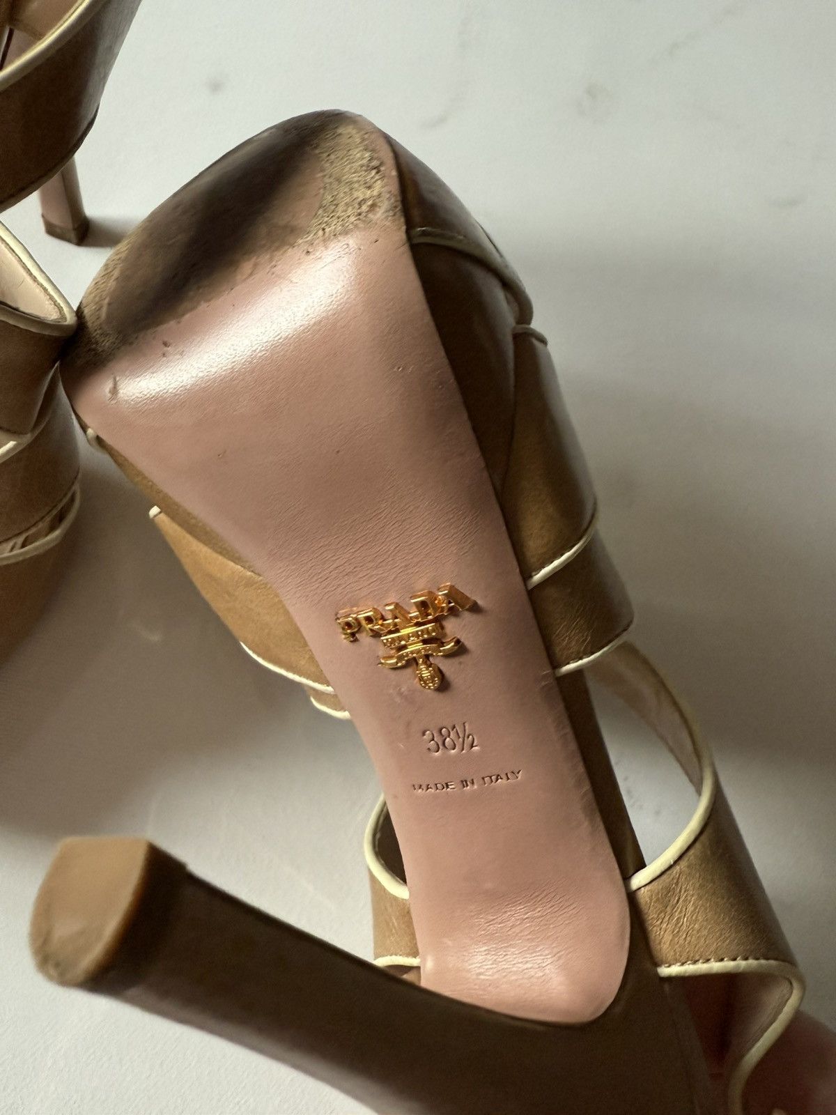 Prada Vintage prada heels Size US 8.5 / IT 38.5 - 4 Thumbnail