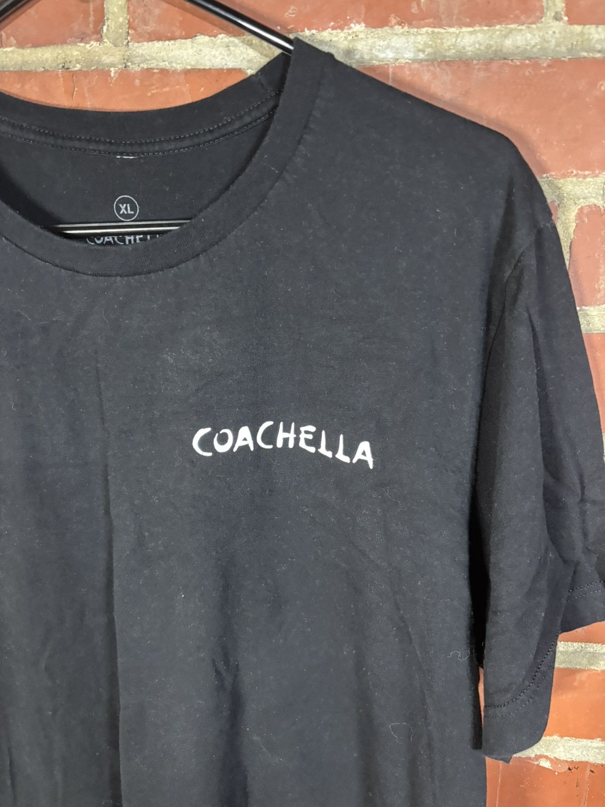 Coachella Coachella Shirt Concert Black Basic Logo Print Adult Size XL Size US XL / EU 56 / 4 - 3 Thumbnail