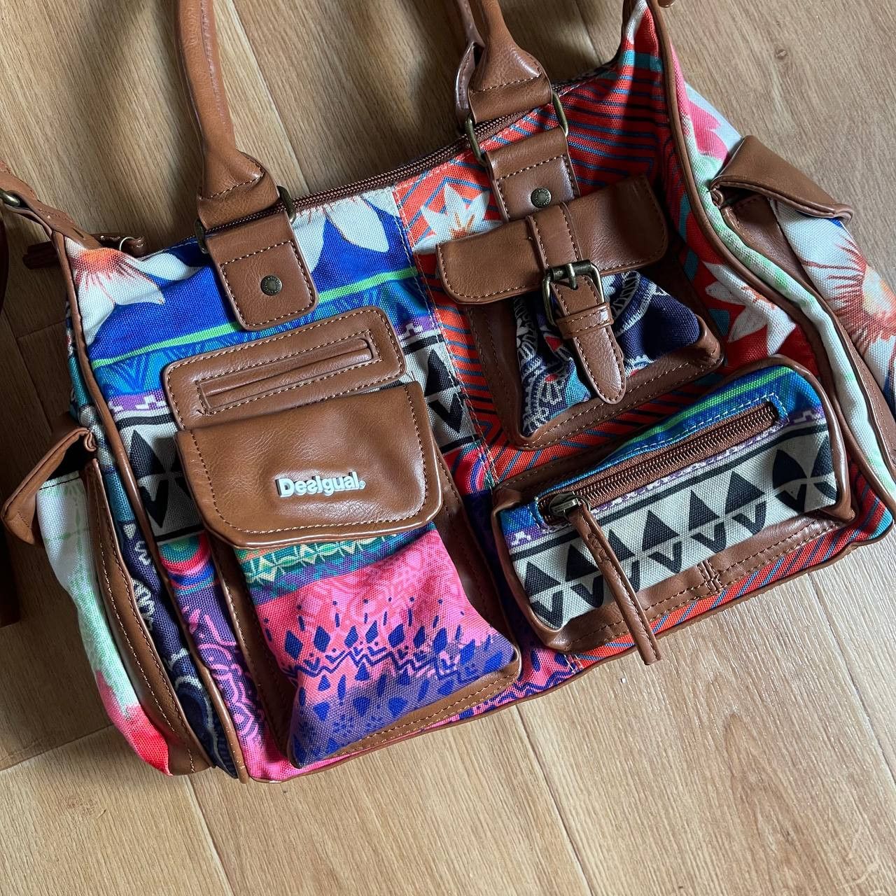 Desigual Desigual Leather Shoulder Bags Size ONE SIZE - 3 Thumbnail