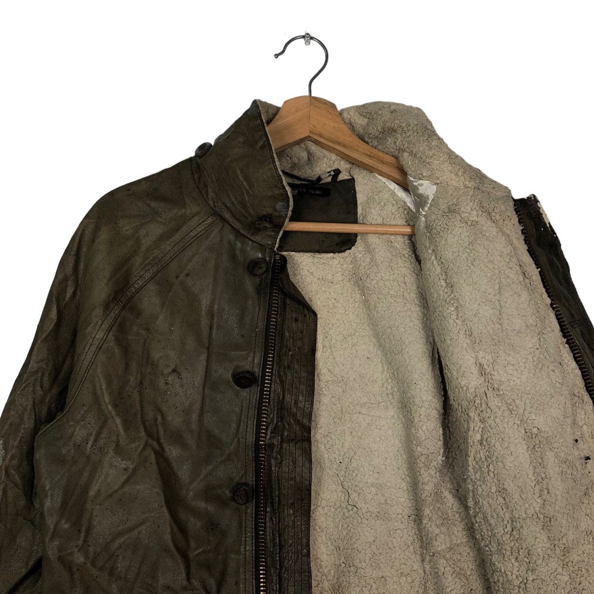 Japanese Brand 🔥90’s Biker Leather Jacket Christian Peau Size US M / EU 48-50 / 2 - 9 Thumbnail