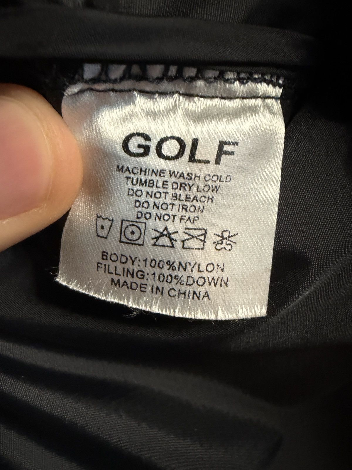 Golf Wang Golf Wang Flame Puffer Jacket OG Blue Flame TylerTheCreator Size US L / EU 52-54 / 3 - 6 Thumbnail