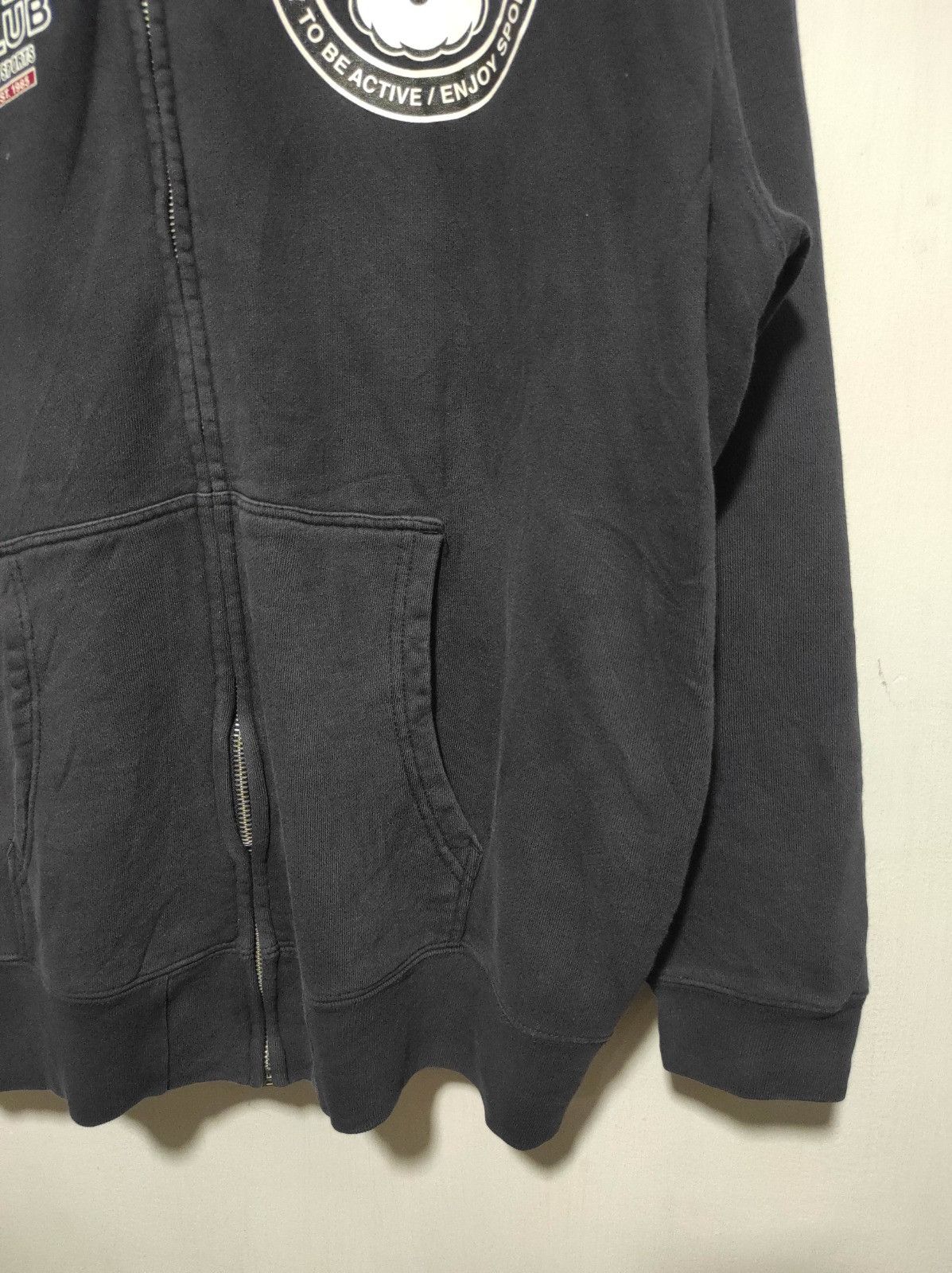 Japanese Brand Captain Santa Navy zip fur hoodie ifsix LGB style Size US XL / EU 56 / 4 - 7 Thumbnail