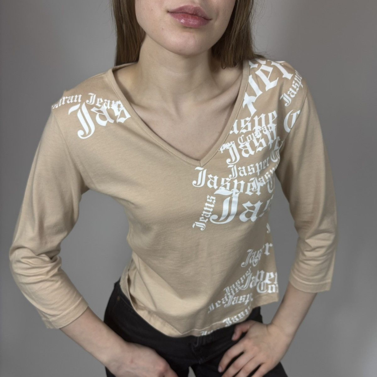 Jasper Conran Vintage Y2K Jasper Conran Gazette Galliano Style Longsleeve Size M / US 6-8 / IT 42-44 - 1 Thumbnail