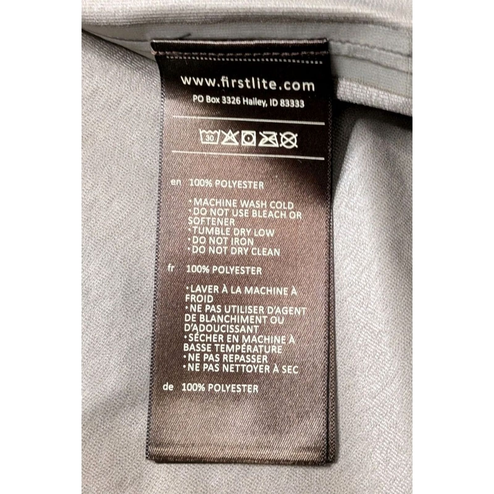 Vintage First Lite Flashstorm Jacket Full Zip Hooded Outdoor Windbreaker Hunting Small Brown Men Size US S / EU 44-46 / 1 - 4 Thumbnail