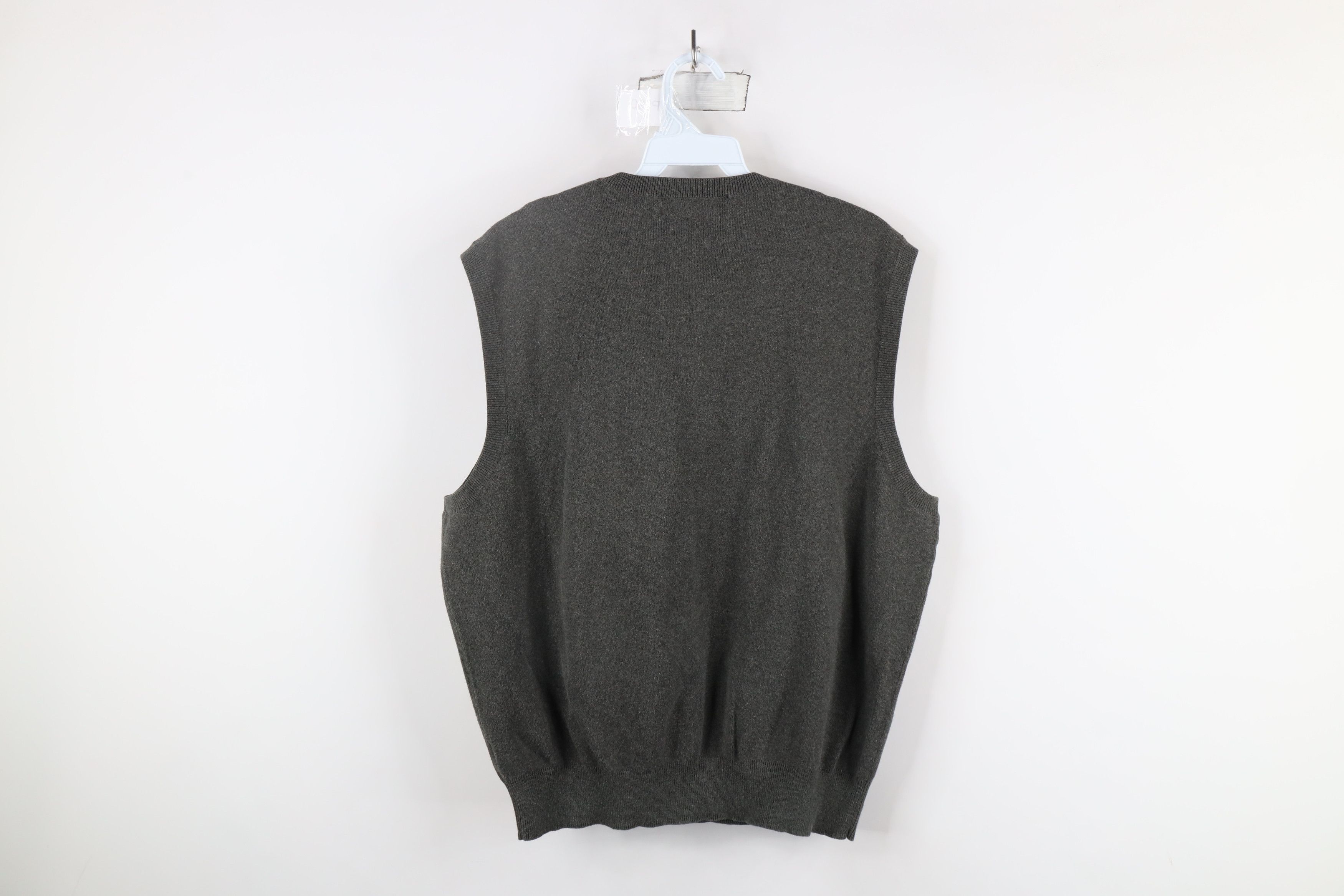 Polo Ralph Lauren Vintage 90s Polo Golf Ralph Lauren Knit Sweater Vest Gray Size US L / EU 52-54 / 3 - 6 Thumbnail