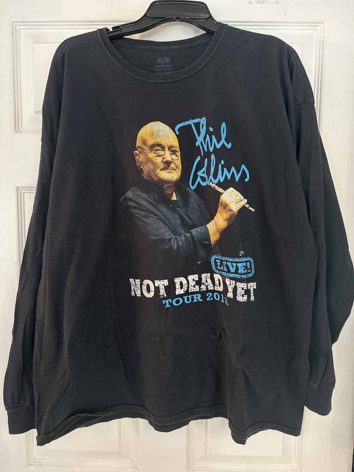 Fruit Of The Loom Phil Collins 2018 not dead yet tour Size US XXL / EU 58 / 5 - 1 Thumbnail