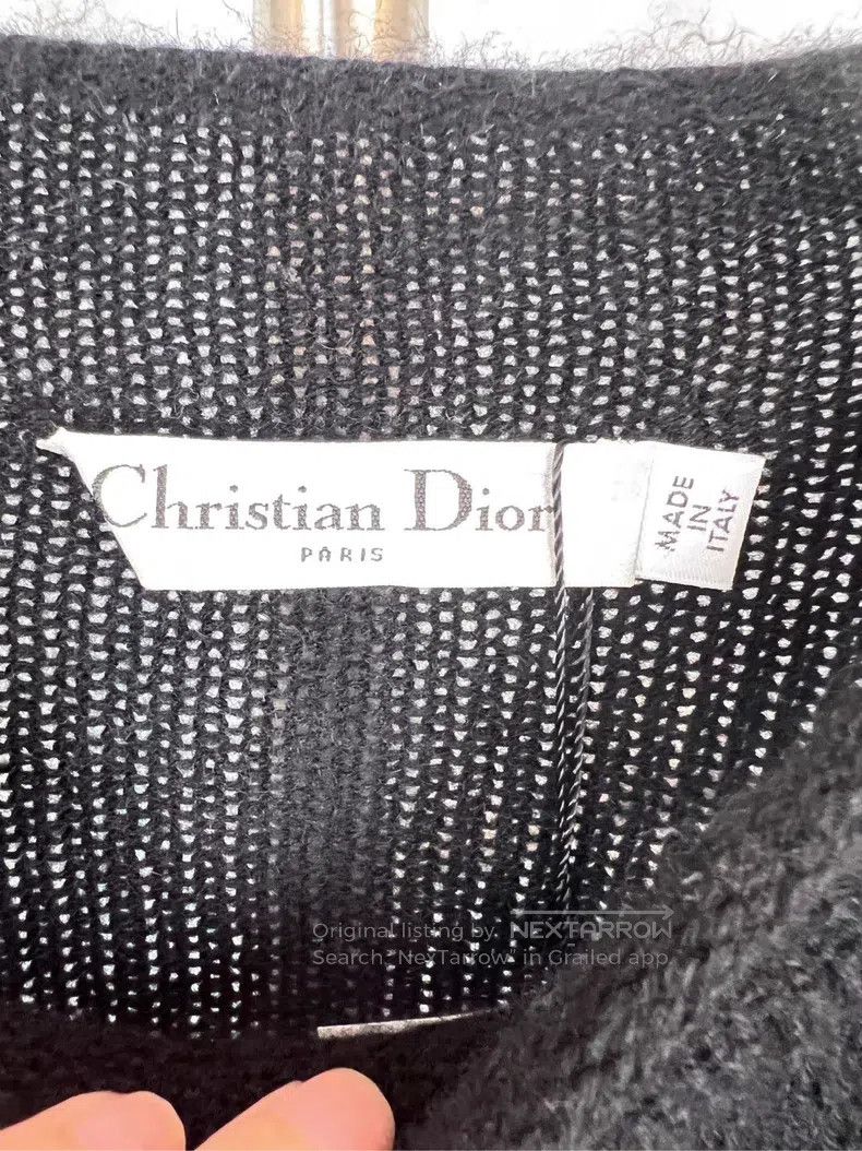 Dior Dior Cashmere long-sleeved knitted sweater Size XXS / US 00 / IT 34 - 4 Thumbnail