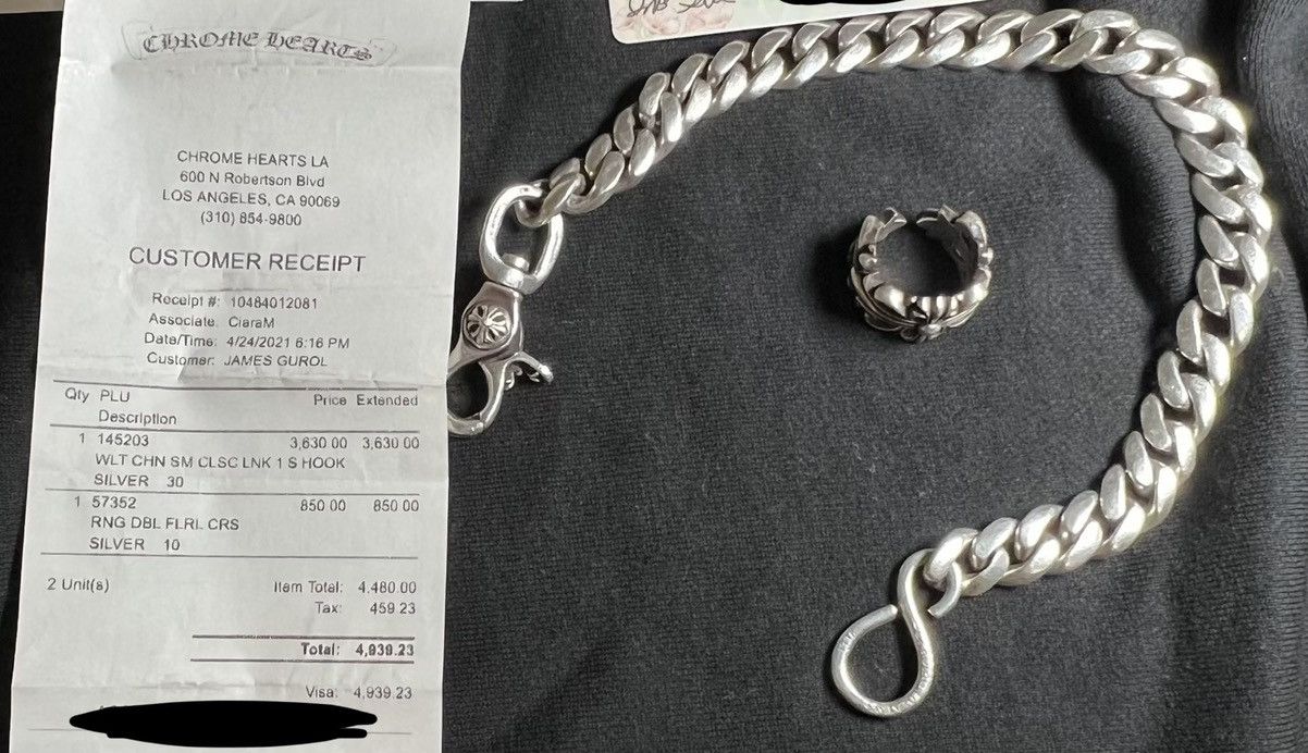 Chrome Hearts Chrome Hearts Wallet Chain | Grailed