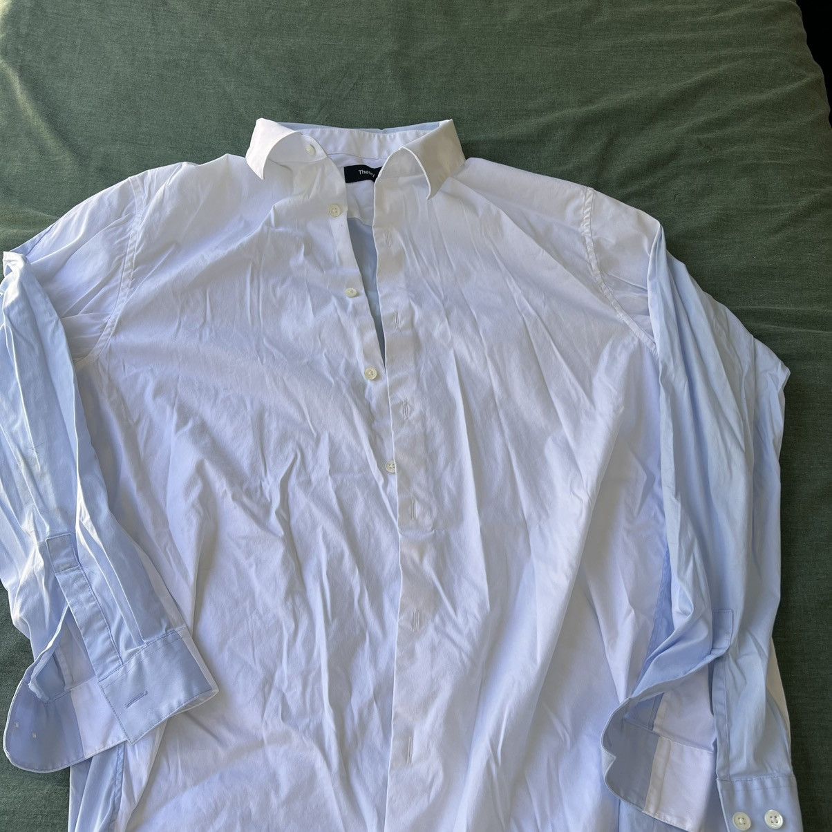 Theory Two Tone Shirt Size US L / EU 52-54 / 3 - 1 Thumbnail