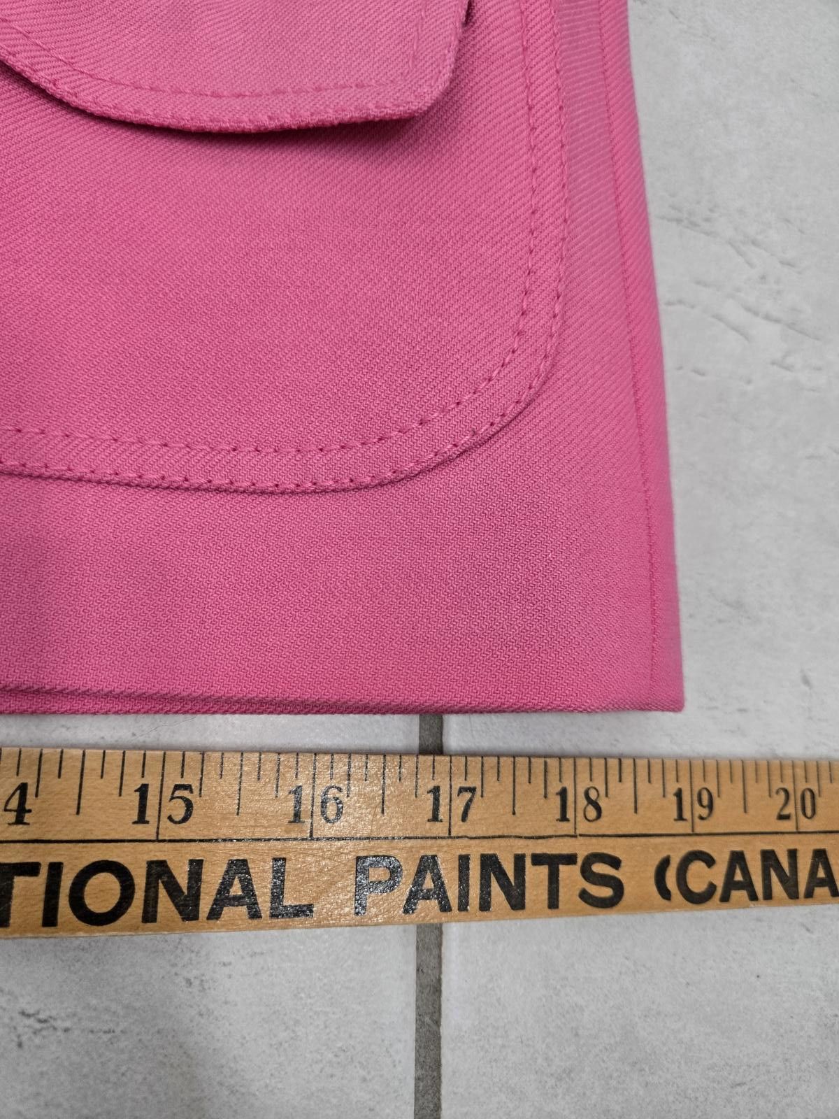 Designer RED VALENTINO Jacket Women's Small Pink Crop Blazer Jacket Size S / US 4 / IT 40 - 11 Thumbnail