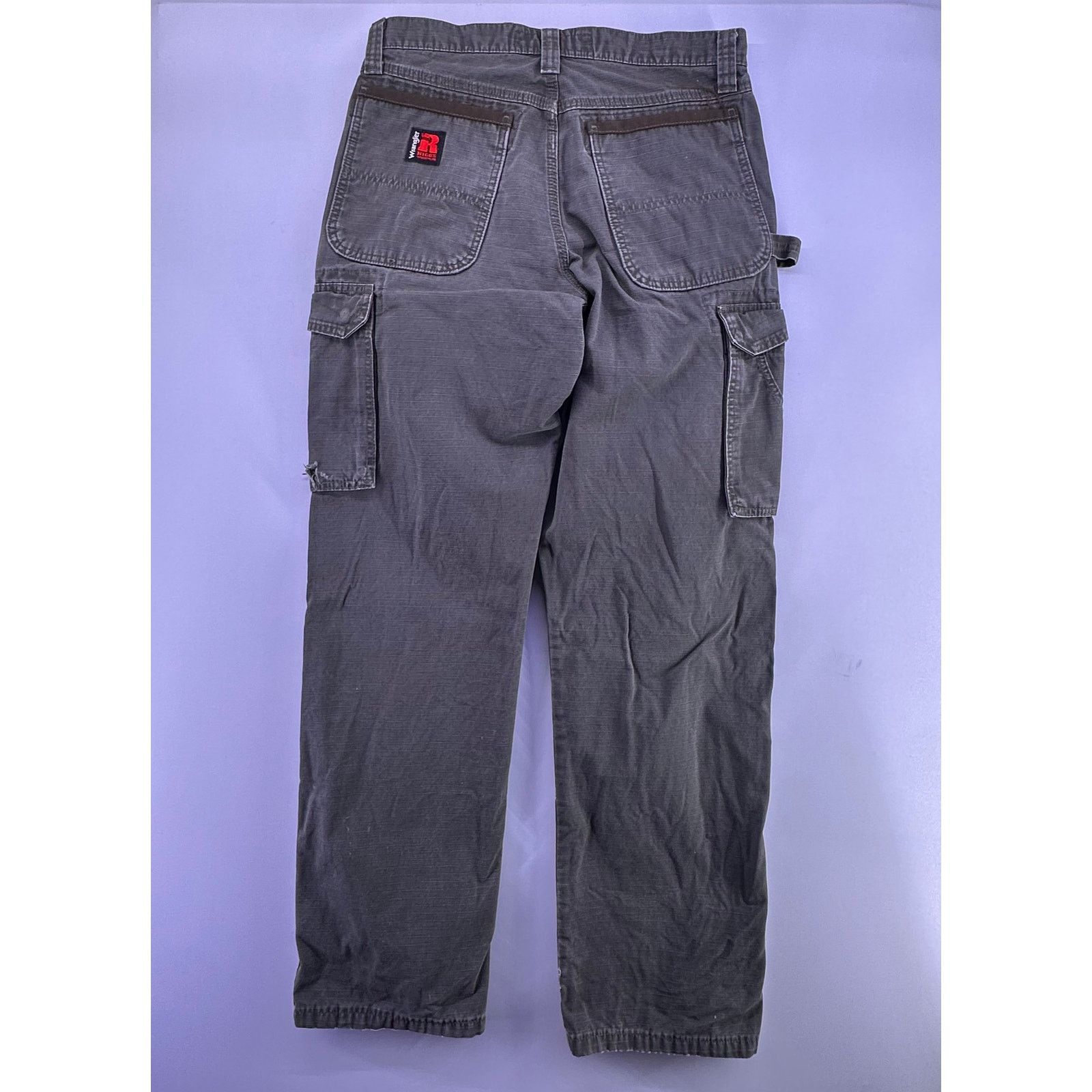 Wrangler Olive Green Wrangler Riggs Work Wear Jeans Size 31x34 Size US 31 - 8 Thumbnail