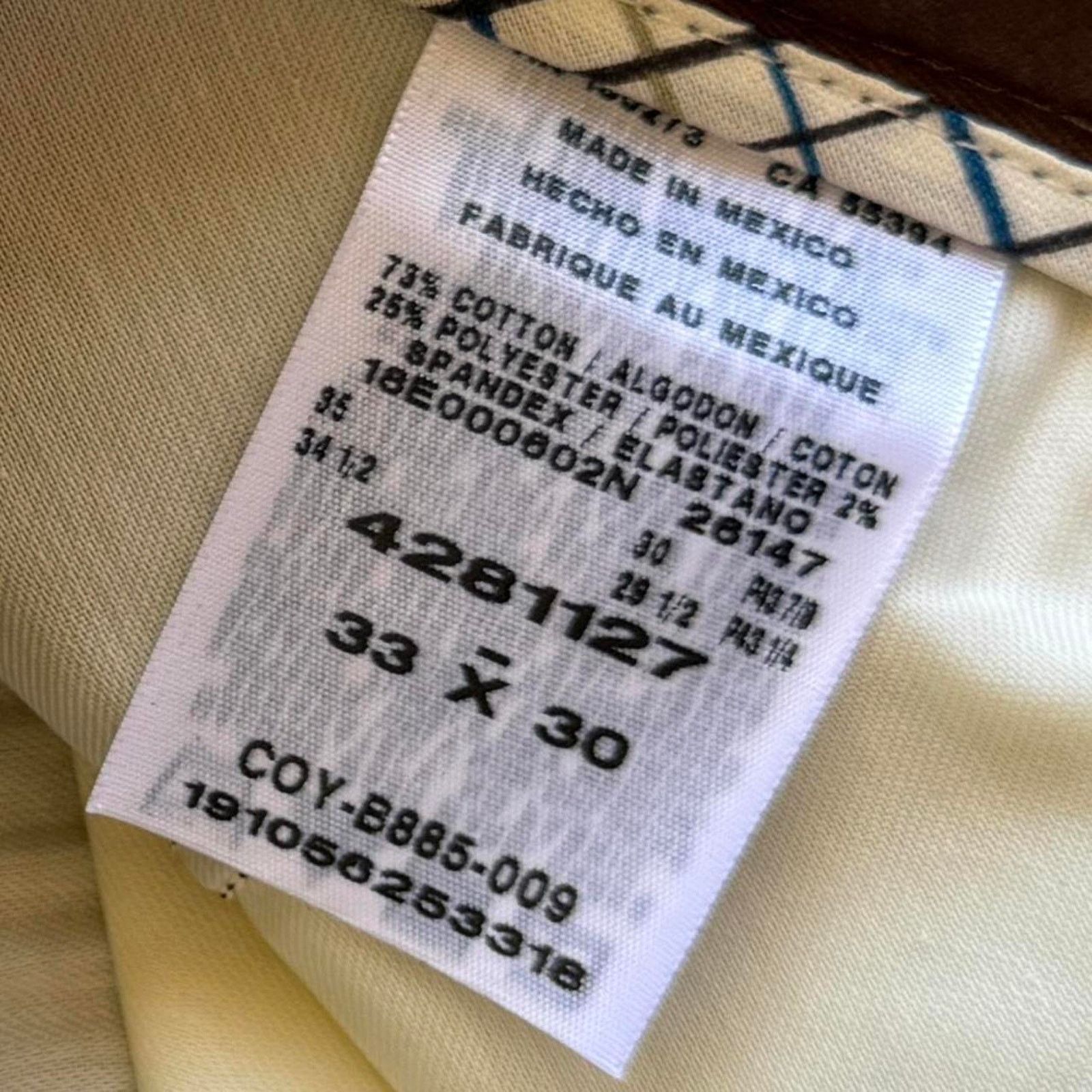 Lee × Vintage Lee Straight Fit Faded Brown Essential Casual Dress Pants Size US 33 - 4 Thumbnail