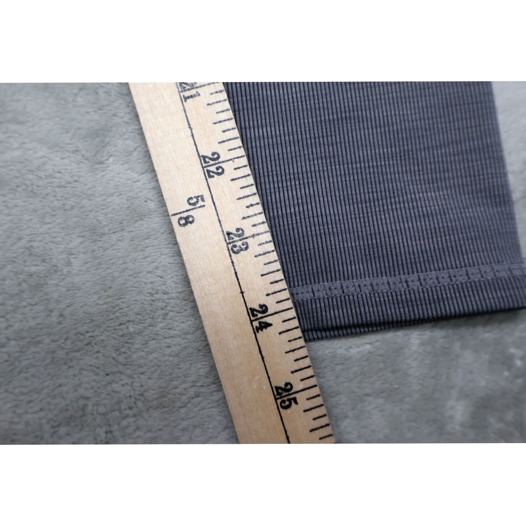 Vuori Vuori Leggings Womens XS Gray Stripe Ankle Wide Waist Stretch Comfort Athleisure Yoga Gym Running Pilates Walking Size 26" / US 2 / IT 38 - 5 Thumbnail