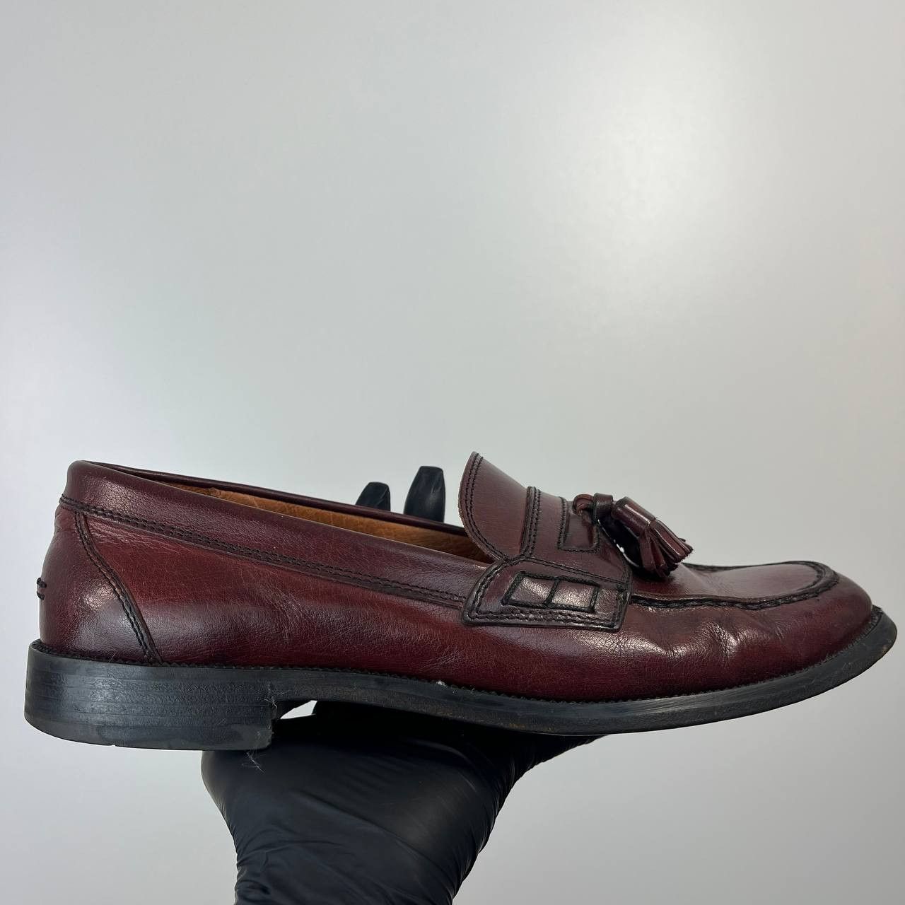 Russell & Bromley Russell And Bromley Tassel Loafers Burgundy Leather 41.5 Size US 7.5 / EU 40-41 - 9 Thumbnail