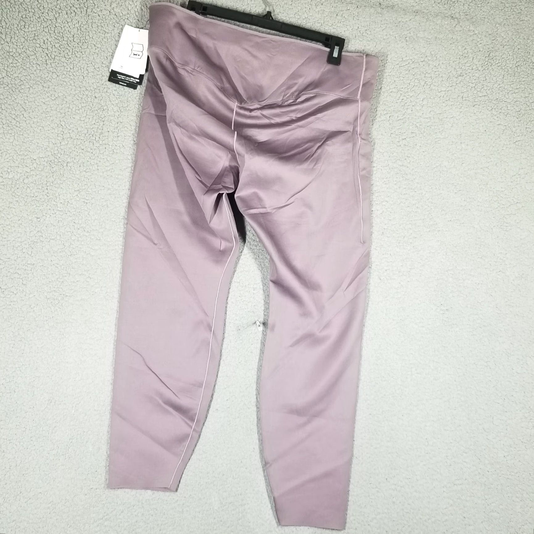 Nike Nike Plus Leggings Women Athletic Skinny High-Waisted Purple Smoke Nike Go Activewear Size 1X Size 40" / US 18 - 2 Thumbnail