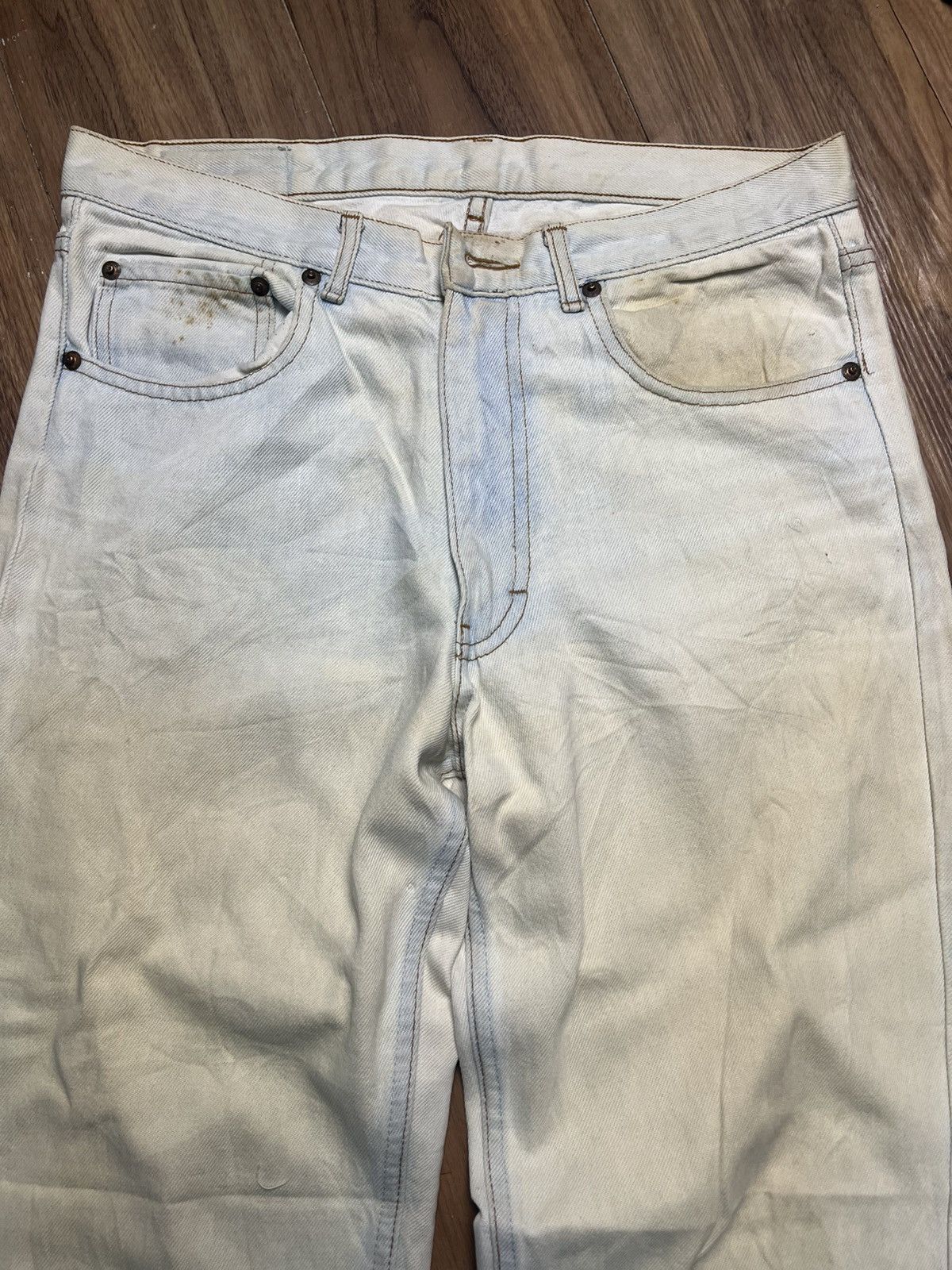 Polo Ralph Lauren Polo Ralph Lauren Denim Jeans Made in USA 90s Style (43) Size US 31 - 3 Thumbnail