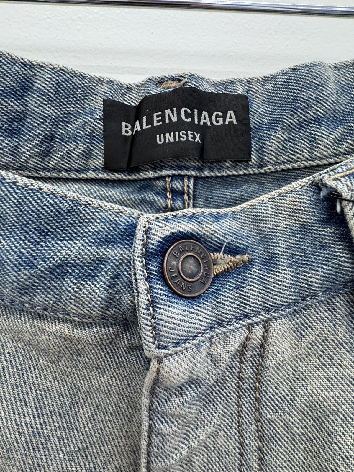 Balenciaga Balenciaga Baggy Inside Out Denim Size US 32 / EU 48 - 3 Thumbnail