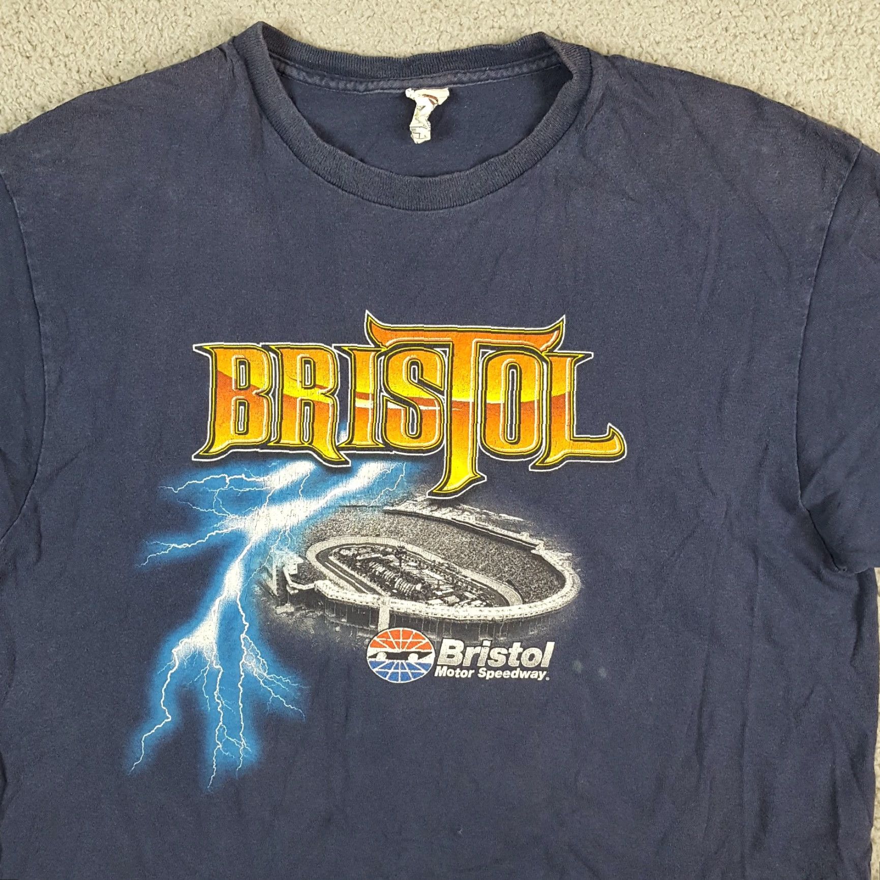 Anvil VINTAGE Anvil NASCAR Race Car Retro T Shirt Size US L / EU 52-54 / 3 - 2 Thumbnail