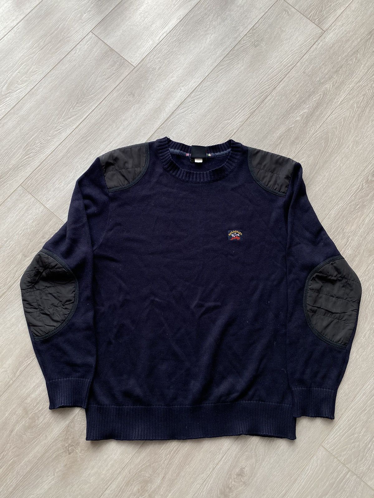Paul & Shark Paul & Shark Knitted Wool Sweater Pullover Jacket Size US M / EU 48-50 / 2 - 2 Thumbnail