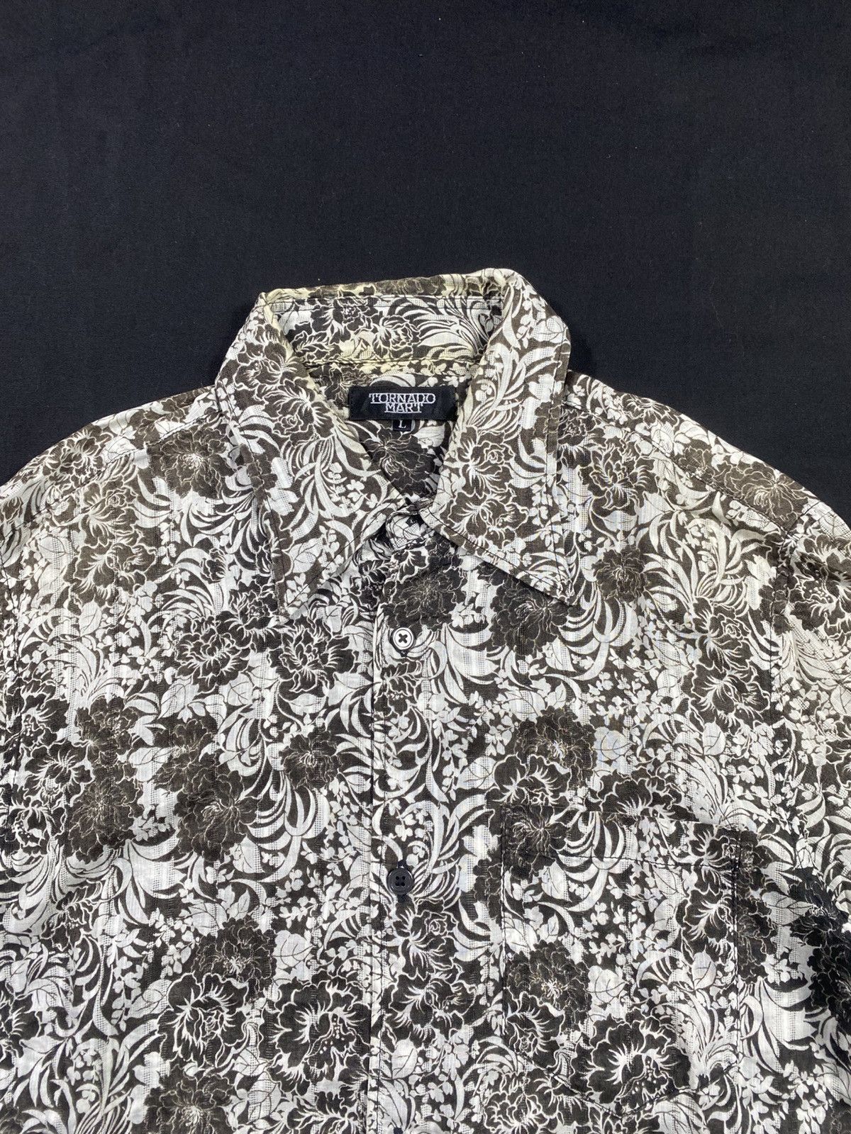 Tornado Mart Vintage Tornado Mart Flower Button Shirt Size US S / EU 44-46 / 1 - 3 Thumbnail