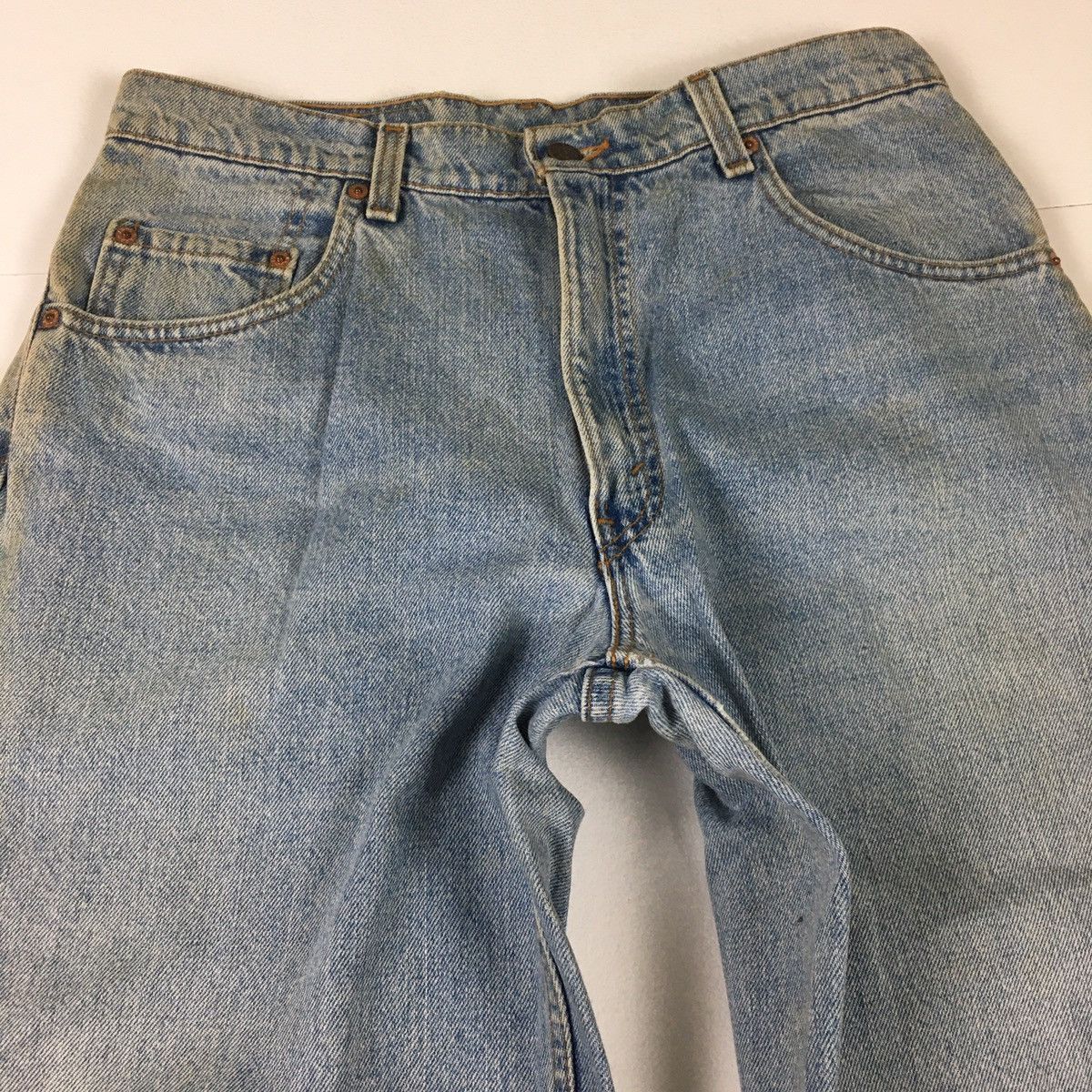 Levi's Vintage Clothing Vintage 90s Levi’s 560 Loose Fit Tapered Leg Size US 34 / EU 50 - 5 Thumbnail