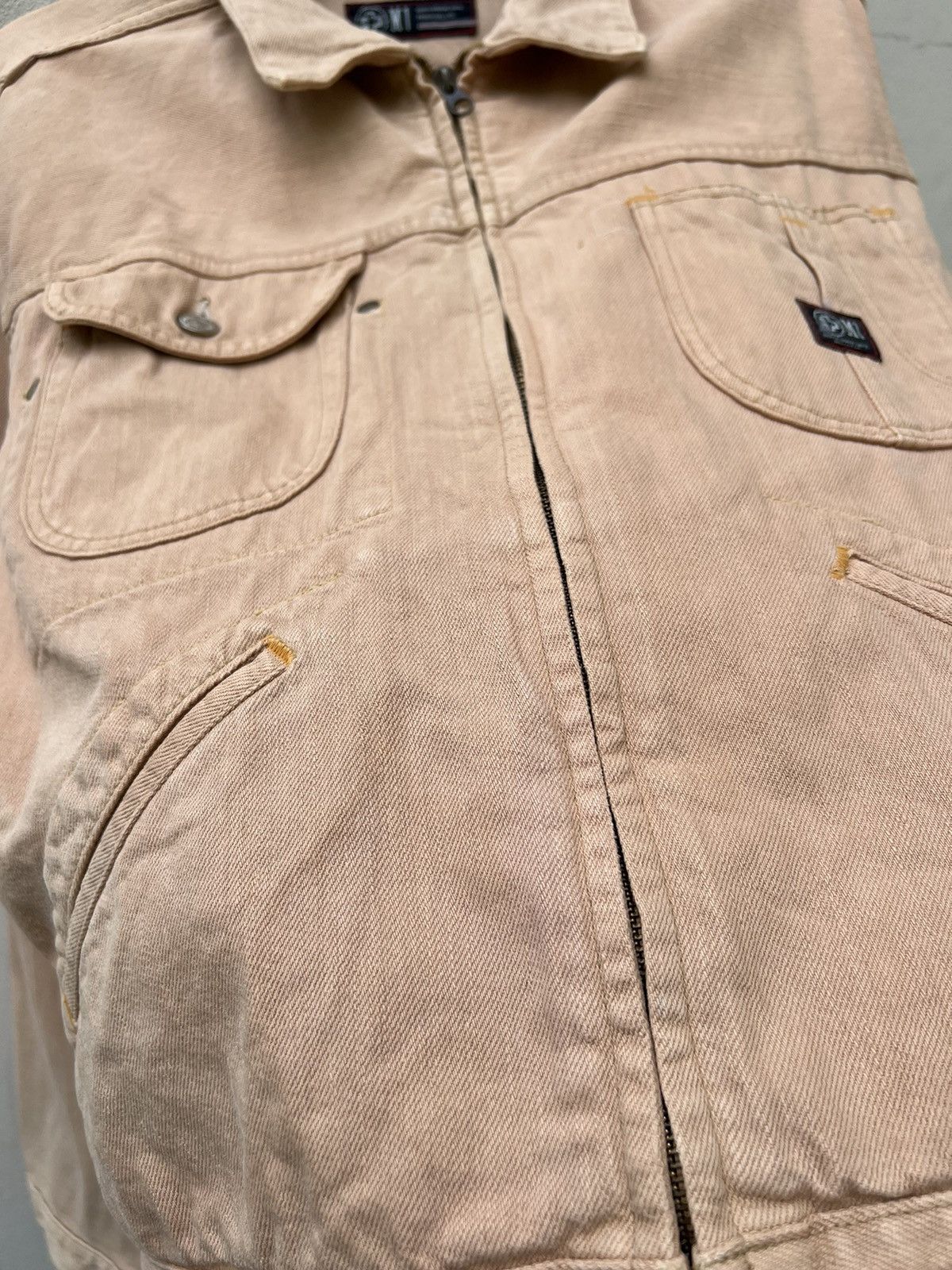 45rpm Vintage 45rpm NMD Sun Faded Denim Work Jacket Size US L / EU 52-54 / 3 - 14 Thumbnail