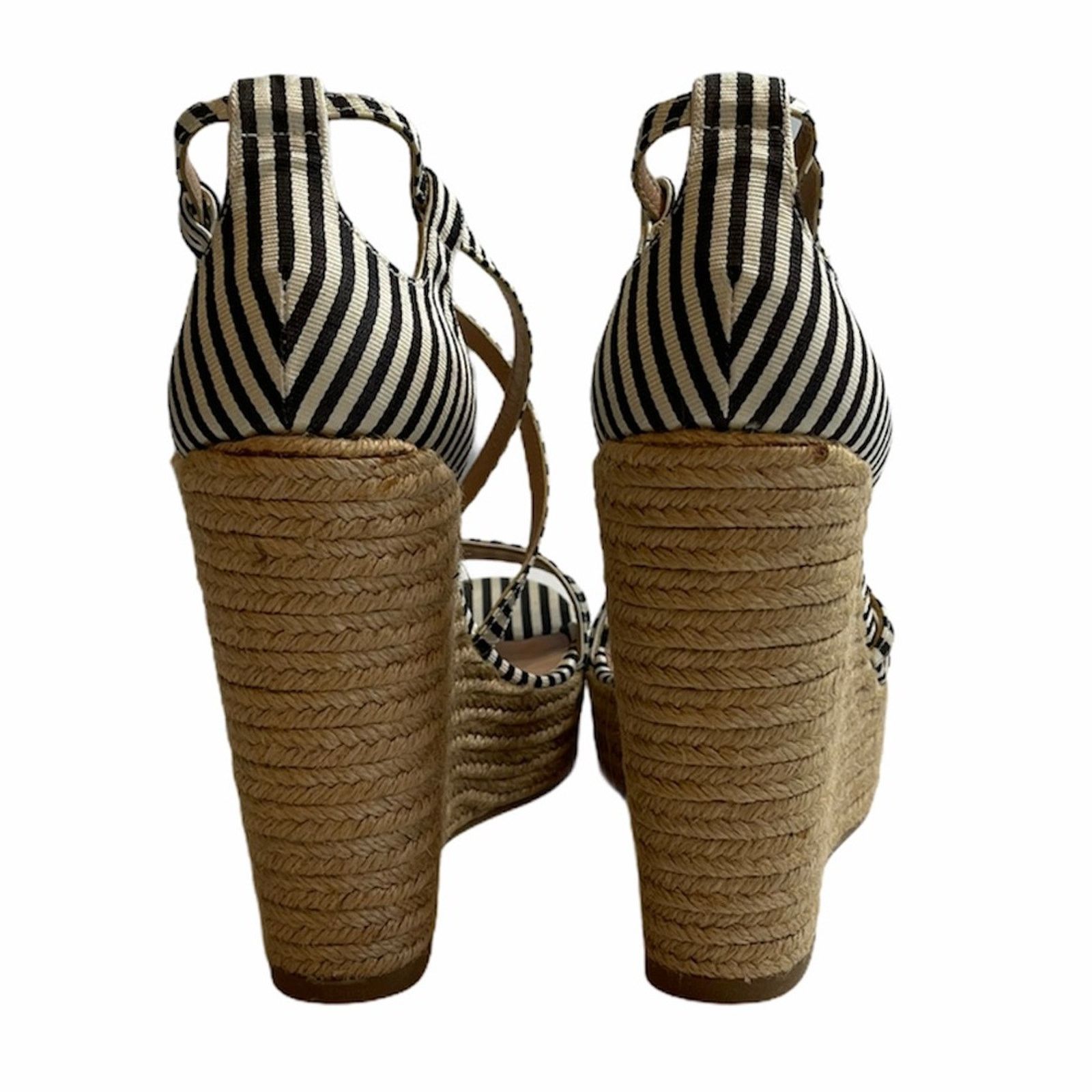 Tabitha Simmons Tabitha Simmons Jenny Striped Espadrille Wedges Size 10 Size US 10 / IT 40 - 4 Thumbnail