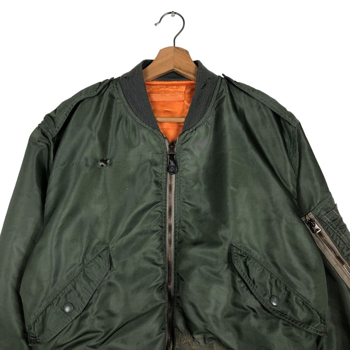 Vintage VINTAGE FLY RIOT RIOT BOMBER JACKET SKYLINE TOYO ENTERPRISE Size US L / EU 52-54 / 3 - 5 Thumbnail