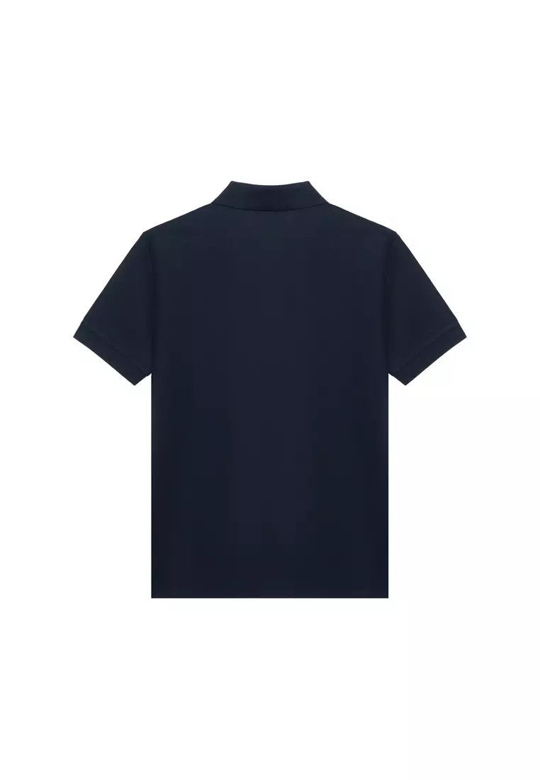 Burberry o1w1db10326 Hartford Polo Shirt in Navy Size US M / EU 48-50 / 2 - 2 Thumbnail