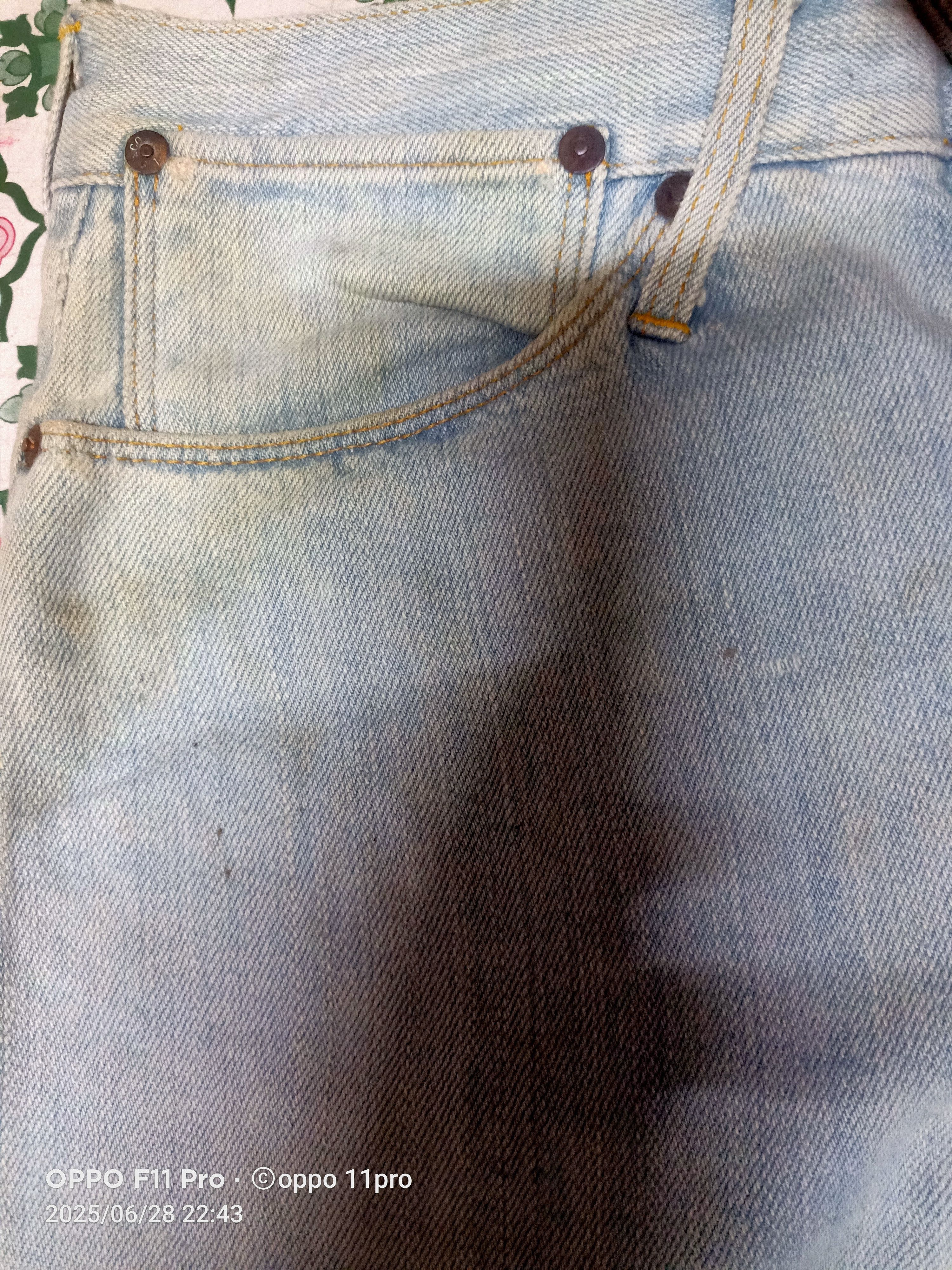 If Six Was Nine × Le Grande Bleu (L.G.B.) × Levi's Vintage Levis' Red '2001 Flare Denim Low Rise Single Poket Size US 30 / EU 46 - 13 Thumbnail