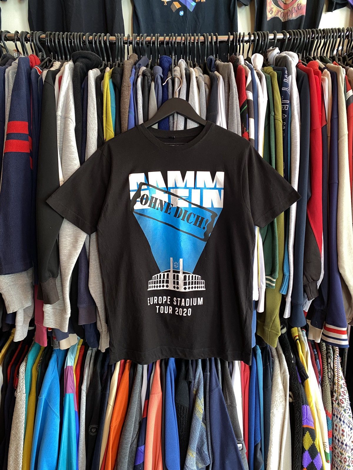 Band Tees VINTAGE RAMMSTEIN EUROPE TOUR T-SHIRT Size US M / EU 48-50 / 2 - 1 Thumbnail