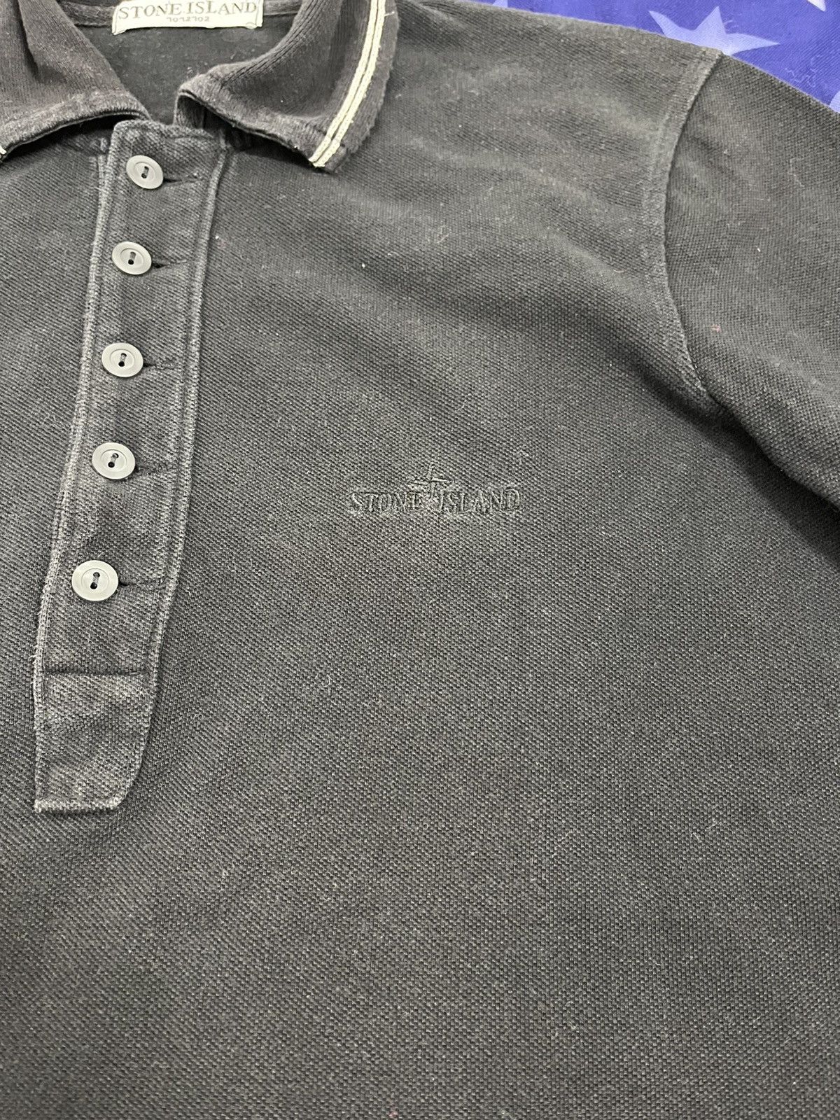 Stone Island Vintage Stone Island Small Logo 90s Polo Size US S / EU 44-46 / 1 - 4 Thumbnail