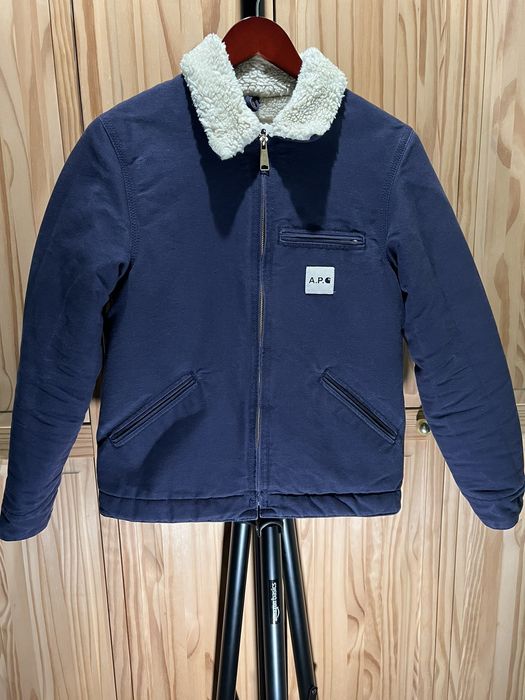 A.P.C. Carhartt WIP x A.P.C. Detroit Revisited Jacket | Grailed