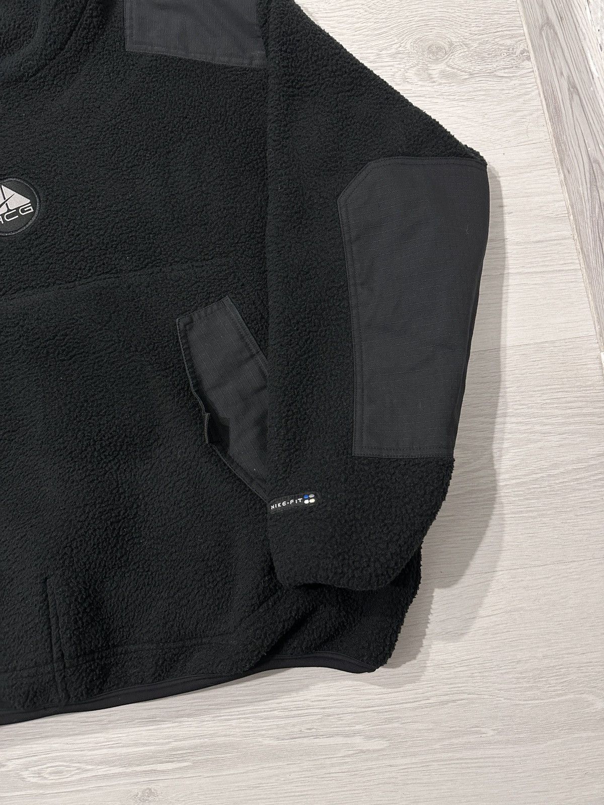 Nike ACG Black Nike ACG Ninja Sherpa Fleece Balaclava Hoodie Size M Size US M / EU 48-50 / 2 - 5 Thumbnail