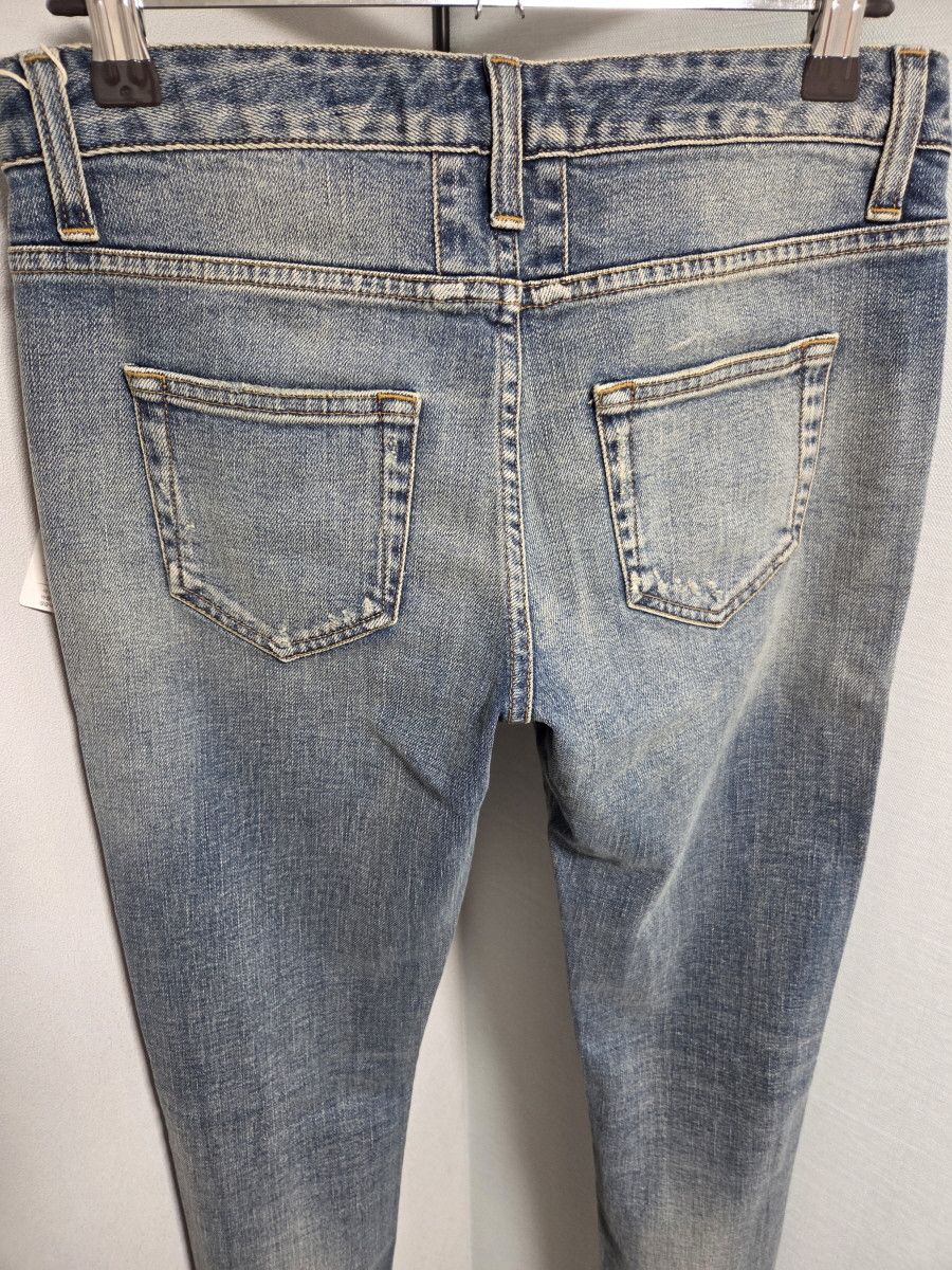 Saint Laurent Paris Saint Laurent Knee Distressed denim Size 27" / US 4 / IT 40 - 5 Thumbnail