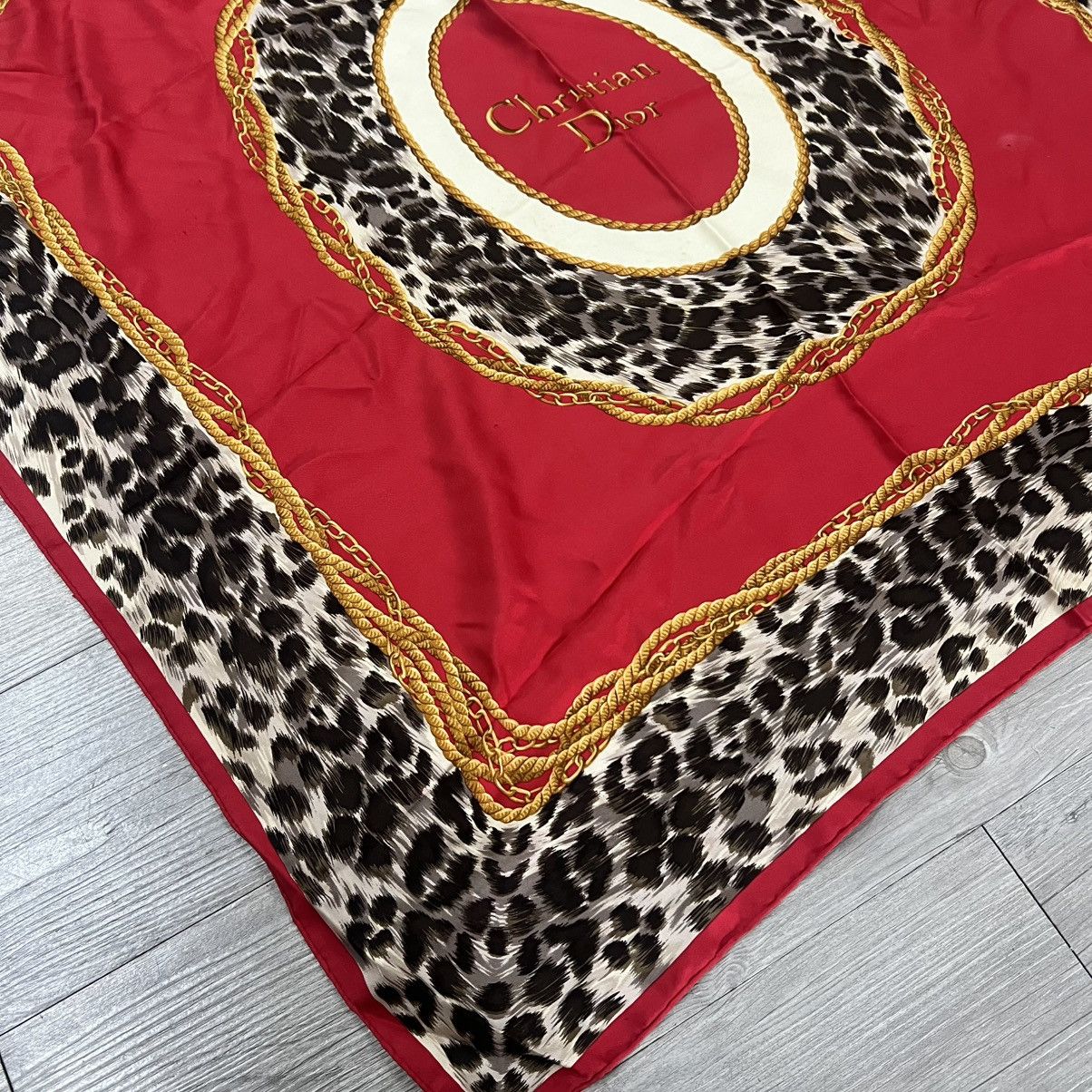 Christian Dior Monsieur × Dior Christian dior vintage silk scarf Size ONE SIZE - 4 Thumbnail