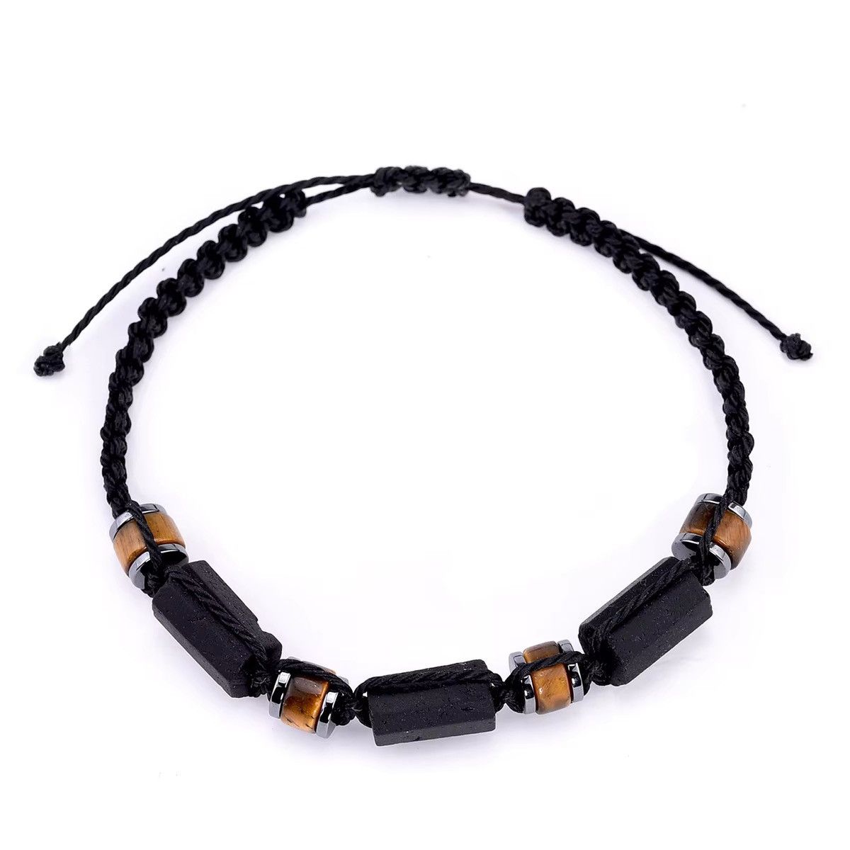Other Black Tourmaline Tiger eye Hematite Protection Bracelets Size ONE SIZE - 2 Thumbnail