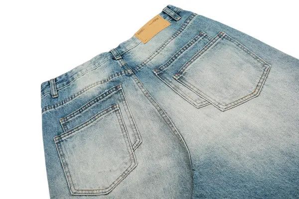 VIBE Men's loose distressed washed gradient ripped jeans Size US 32 / EU 48 - 5 Thumbnail