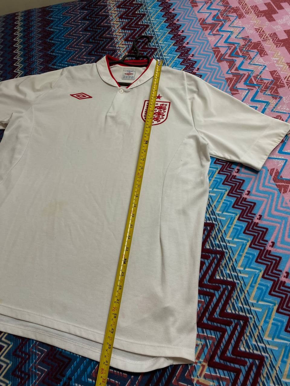 Umbro Vintage Umbro England Football Soccer Jersey White Size US L / EU 52-54 / 3 - 10 Thumbnail