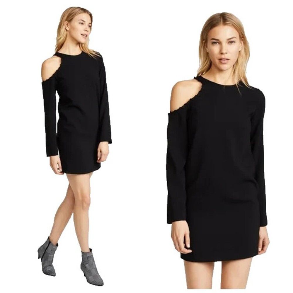Iro IRO Breen Crepe Cold Shoulder Dress Size FR 36 US 4 S Women Size S / US 4 / IT 40 - 1 Thumbnail
