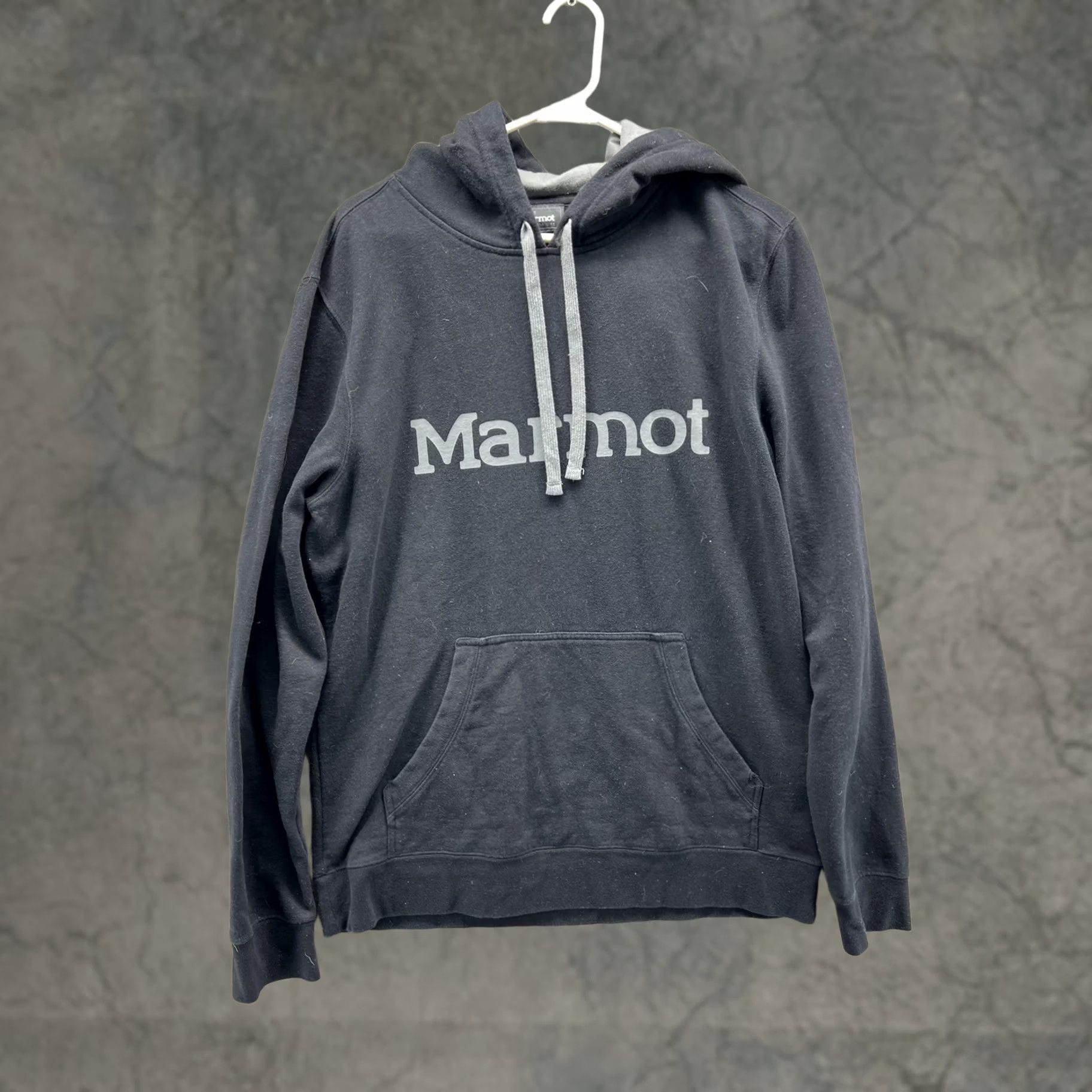 Marmot Marmot Hoodie Mens Medium Black Logo Pullover Fleece Sweatshirt Outdoor Casual Size US M / EU 48-50 / 2 - 1 Thumbnail