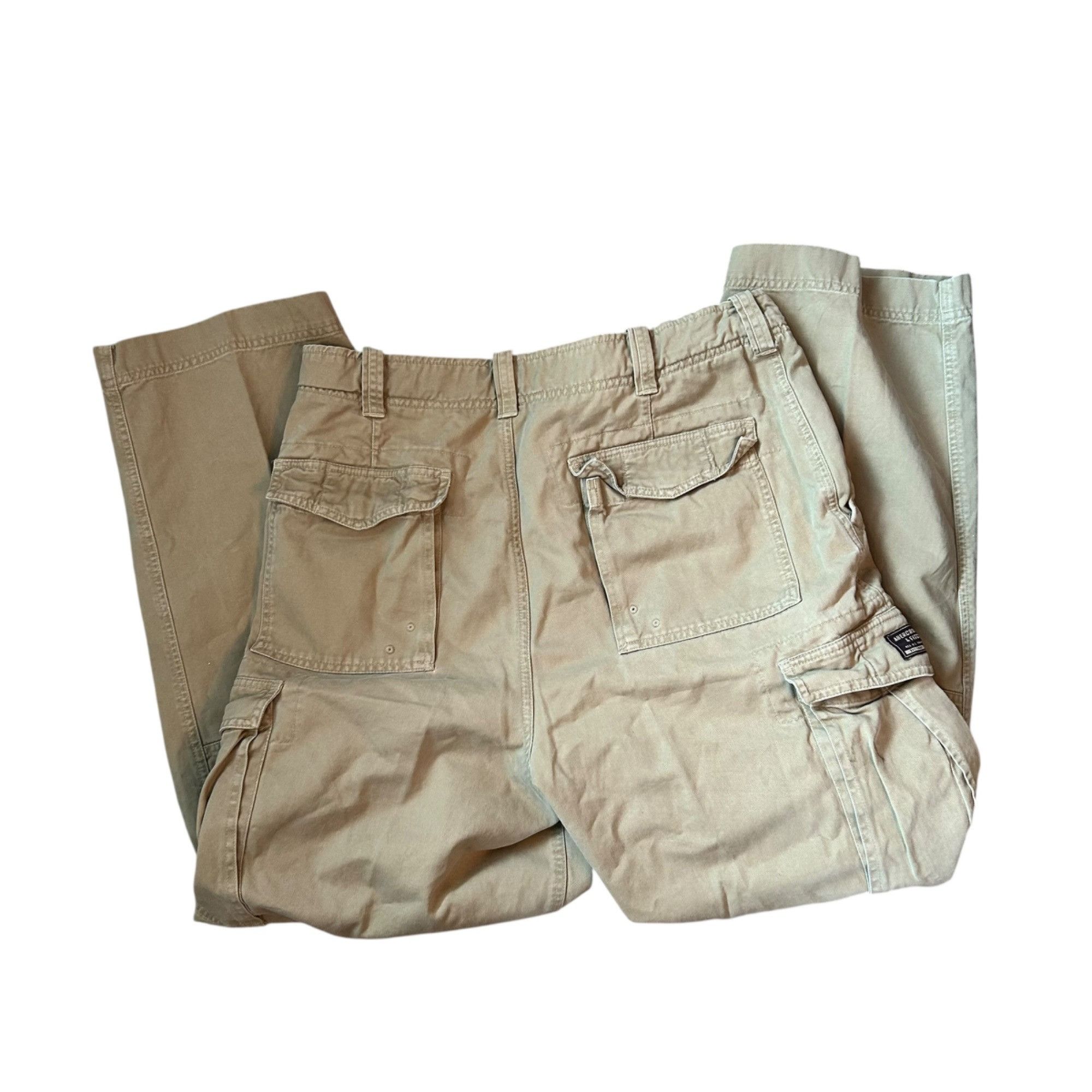 Abercrombie & Fitch Vintage Abercrombie And Fitch Utilitarian Y2K Grunge Tan Car Size US 32 / EU 48 - 3 Thumbnail