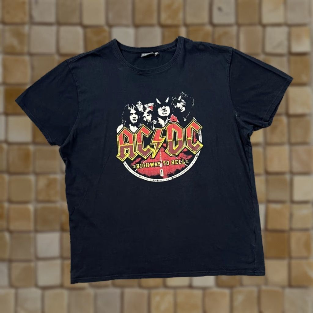 Other AC/DC Highways To Hell Logo Spellout Graphic Hard Rock Band T-Shirt Large Black Mens XL? Shirt Size US L / EU 52-54 / 3 - 1 Thumbnail