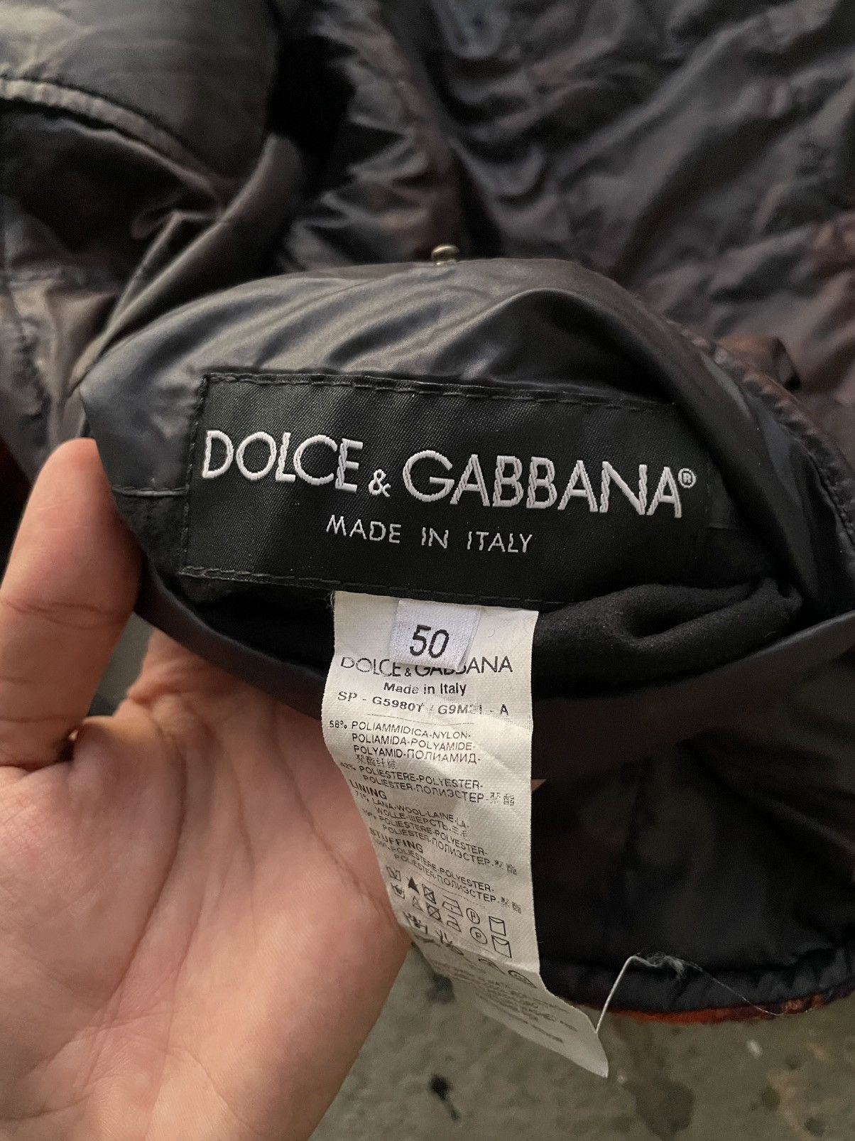 Dolce & Gabbana Dolce & gabbana flannel jacket double vision Size US M / EU 48-50 / 2 - 2 Thumbnail