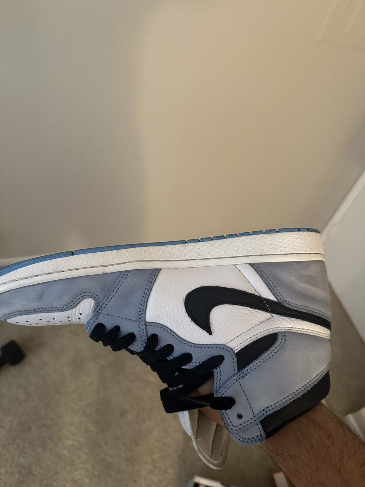 Jordan Brand × Nike Jordan 1 university blues Size US 10.5 / EU 43-44 - 6 Thumbnail