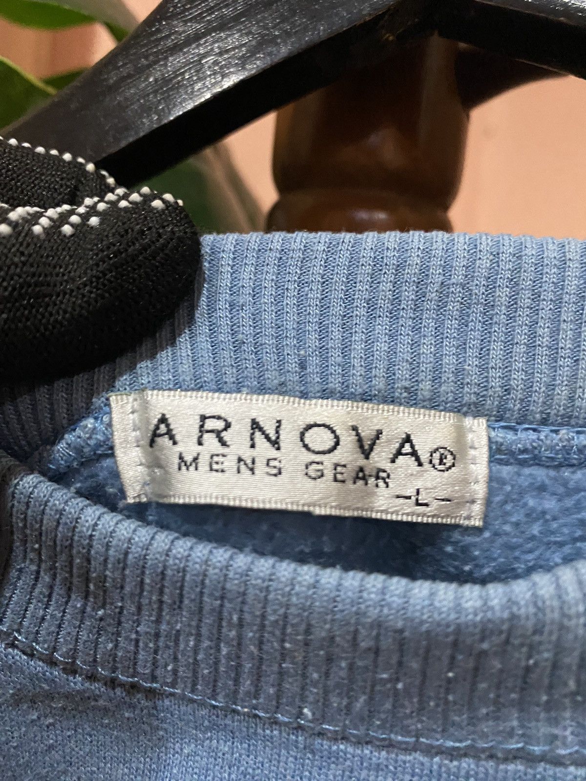 Vintage Arnova Men’s Gear Focus Club Sweatshirt – Blue Vintage Style Size US L / EU 52-54 / 3 - 4 Thumbnail